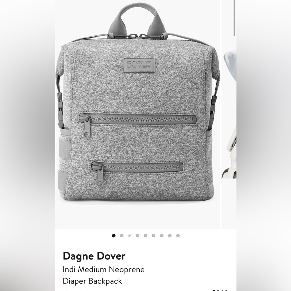 Dagne Dover Gray Diaper Bag Set - Picture 7 of 7